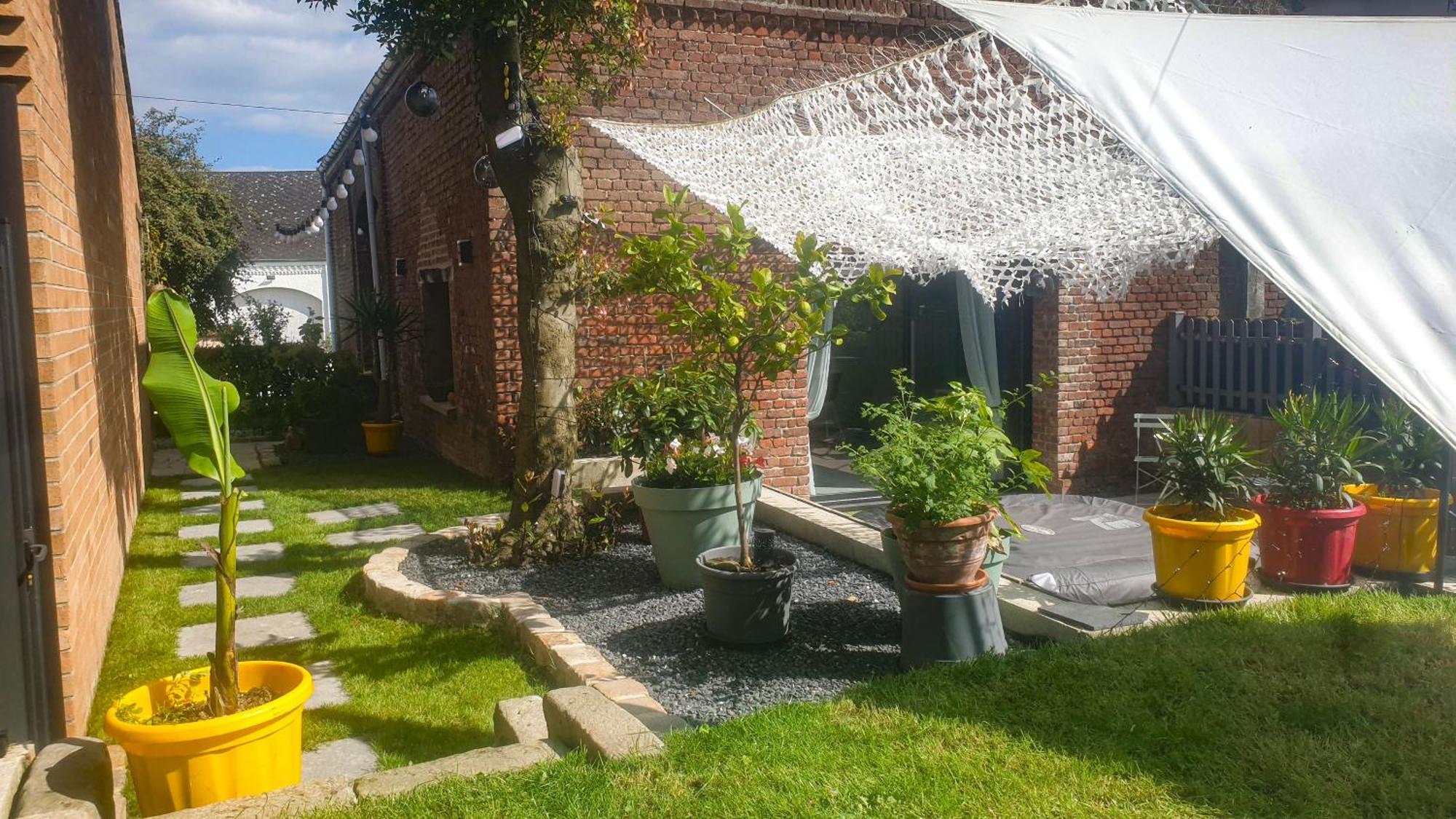 Gary Suite - Studio Cosy, Spa Et Jardin Privatif A 4 Min De Cambrai Awoingt Bagian luar foto