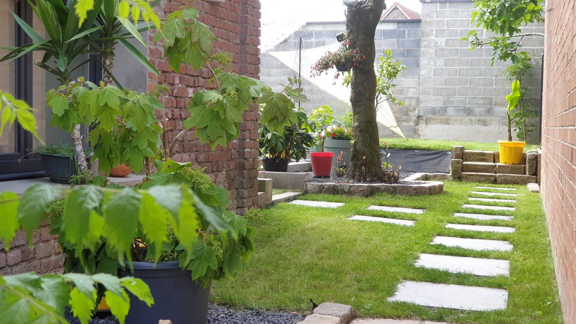 Gary Suite - Studio Cosy, Spa Et Jardin Privatif A 4 Min De Cambrai Awoingt Bagian luar foto