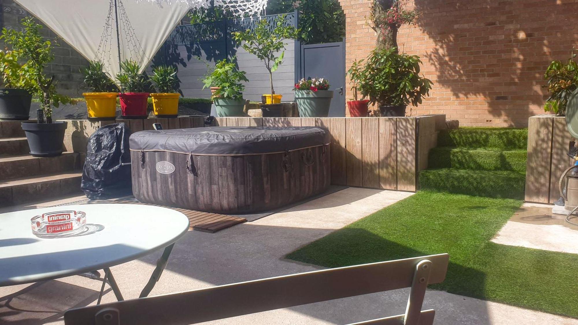Gary Suite - Studio Cosy, Spa Et Jardin Privatif A 4 Min De Cambrai Awoingt Bagian luar foto